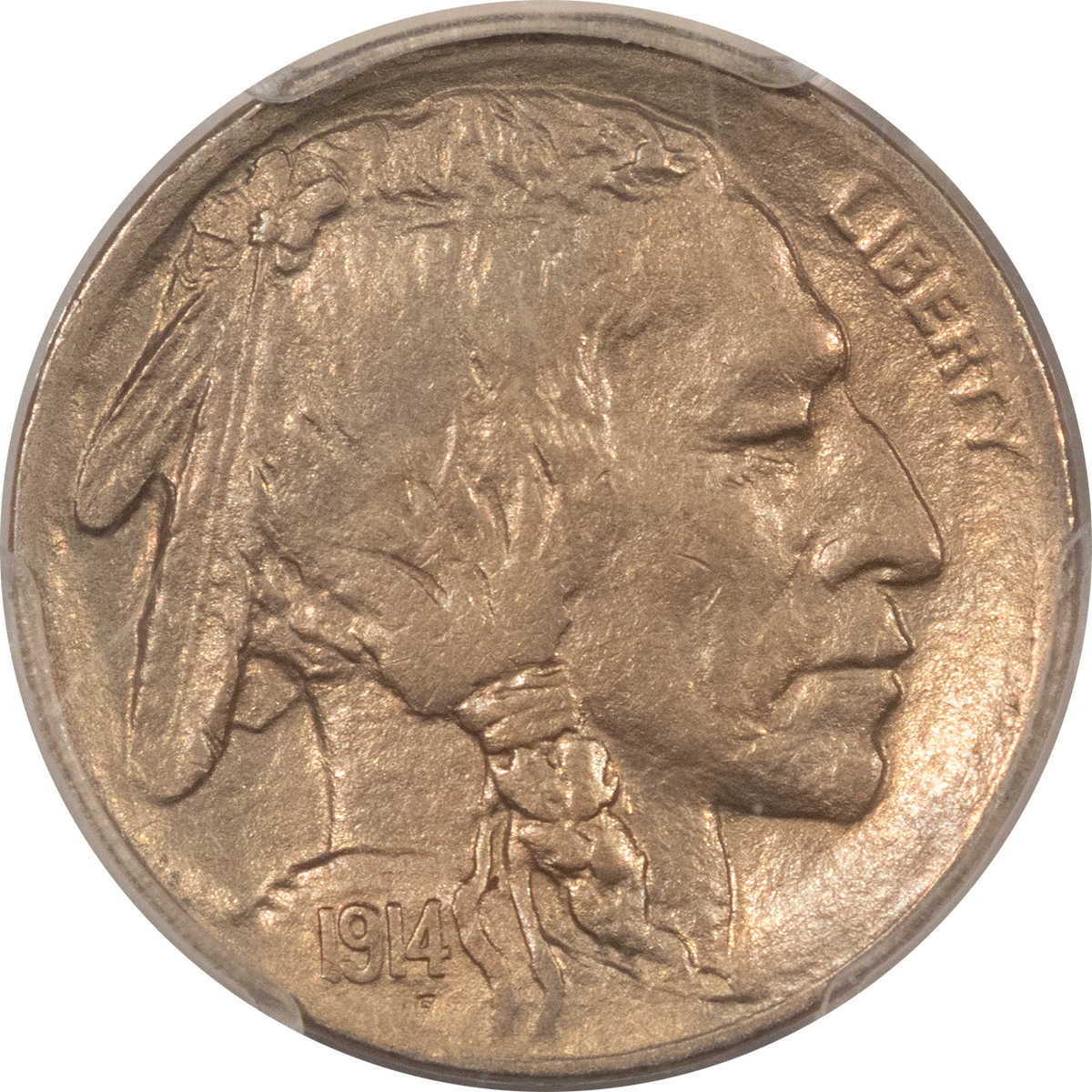 Buffalo Nickels 1914-S BUFFALO NICKEL – PCGS AU-58 Buffalo Nickels 1914-S BUFFALO NICKEL – PCGS AU-58