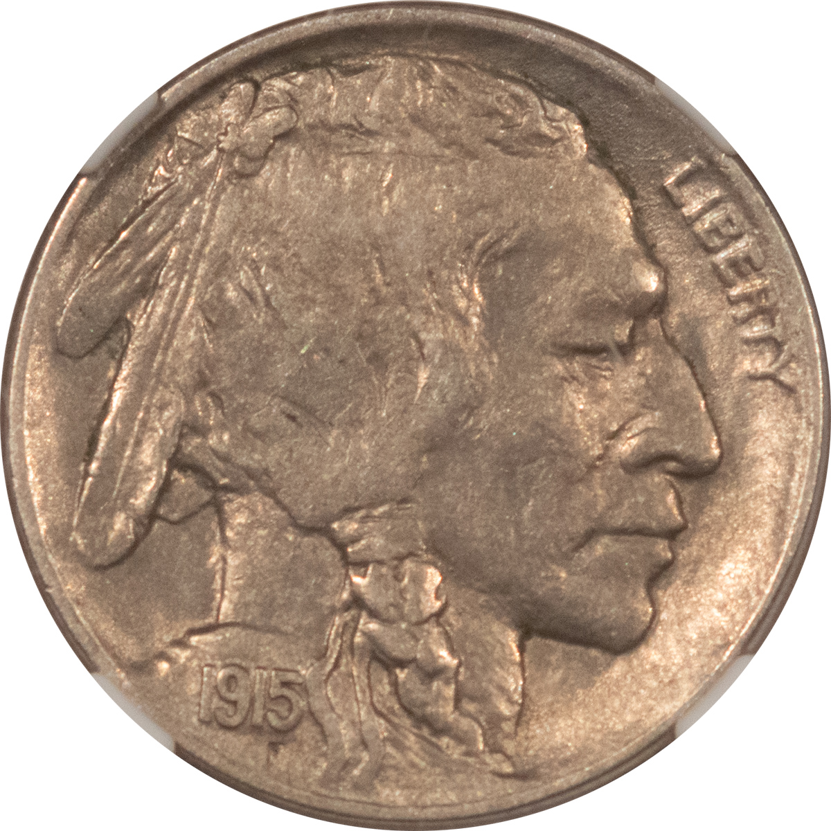 Buffalo Nickels 1915-D BUFFALO NICKEL – NGC AU-55 Buffalo Nickels 1915-D BUFFALO NICKEL – NGC AU-55