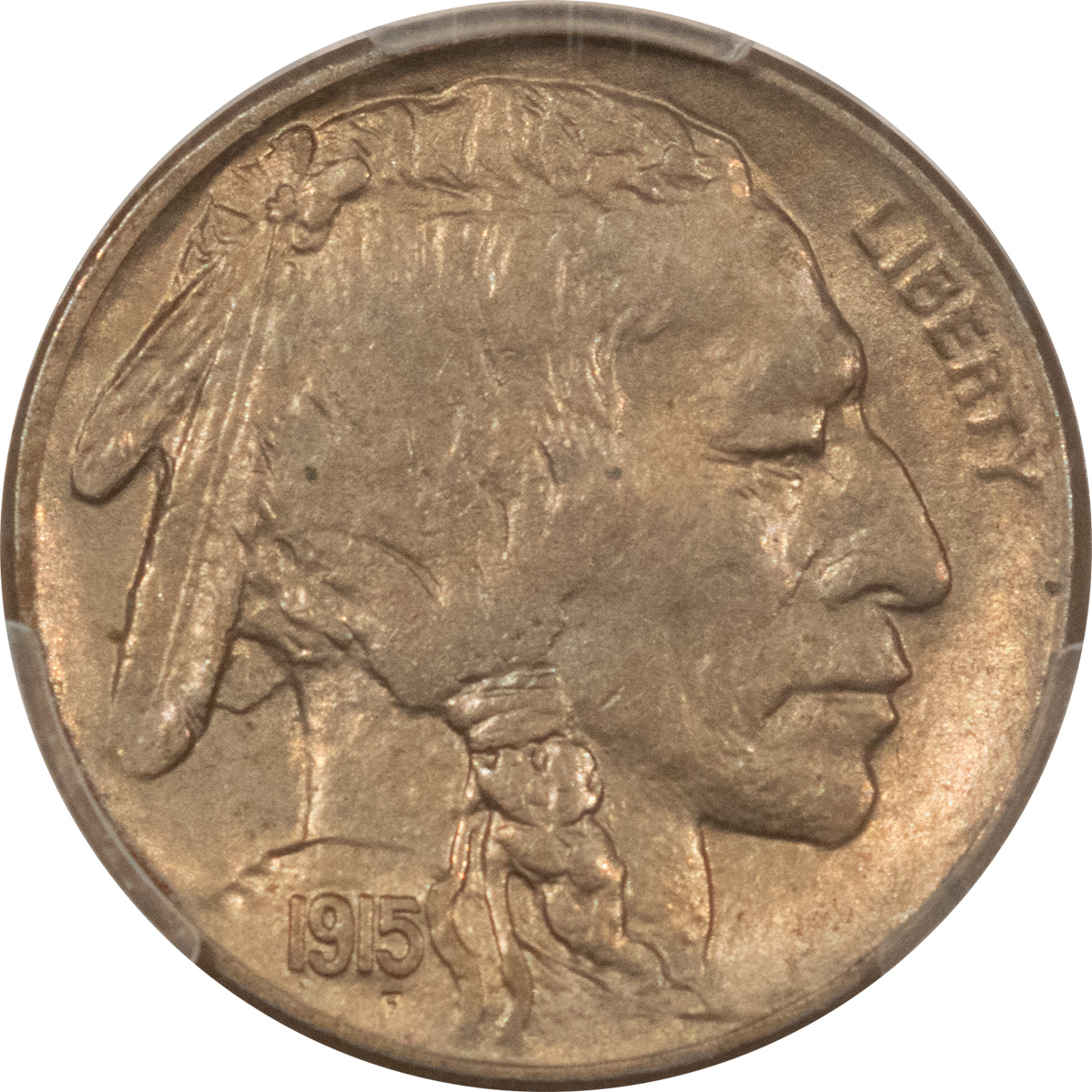 Buffalo Nickels 1915-D BUFFALO NICKEL – PCGS AU-55 Buffalo Nickels 1915-D BUFFALO NICKEL – PCGS AU-55