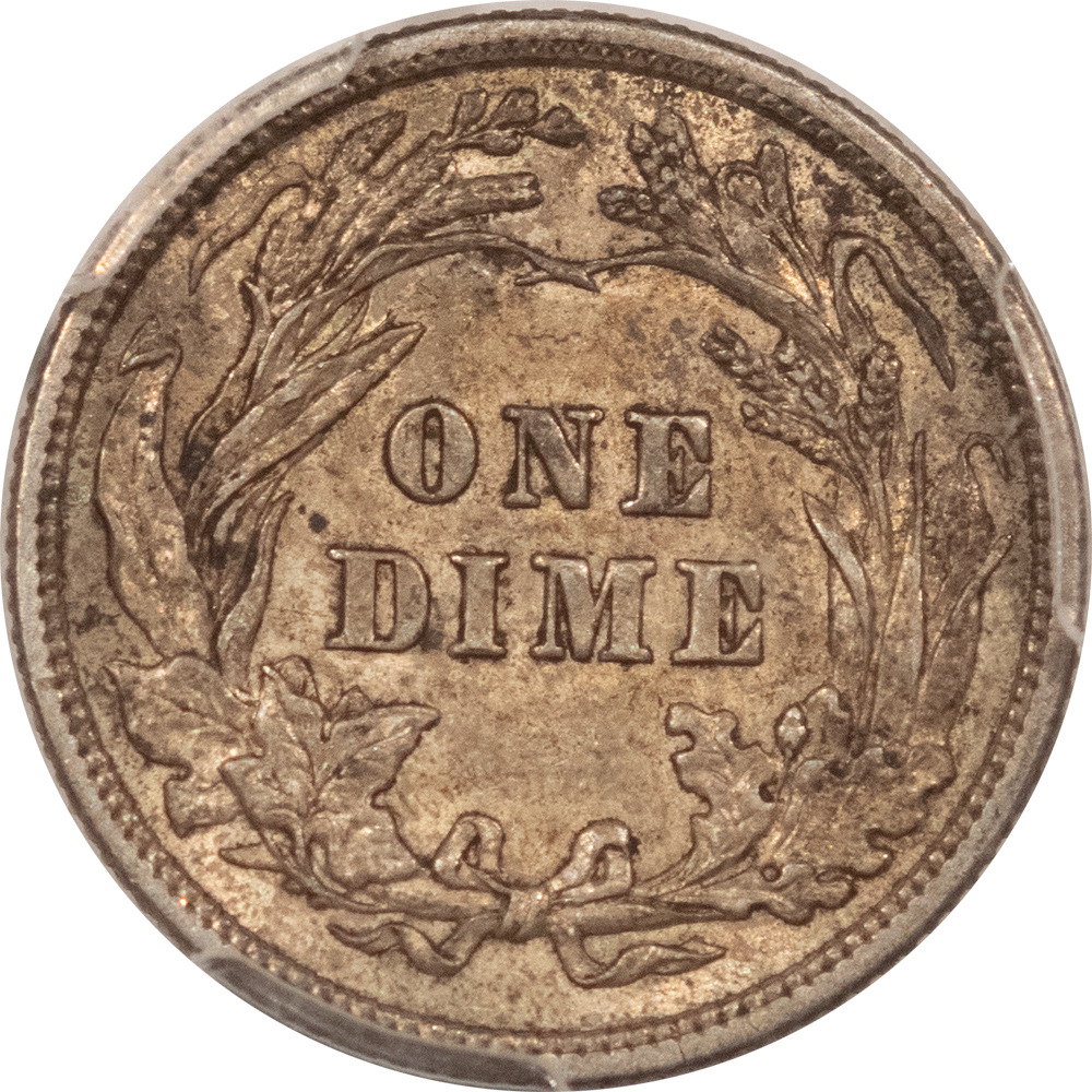 Barber Dimes 1916 BARBER DIME – PCGS AU-55, NICE ORIGINAL! Barber Dimes 1916 BARBER DIME – PCGS AU-55, NICE ORIGINAL!