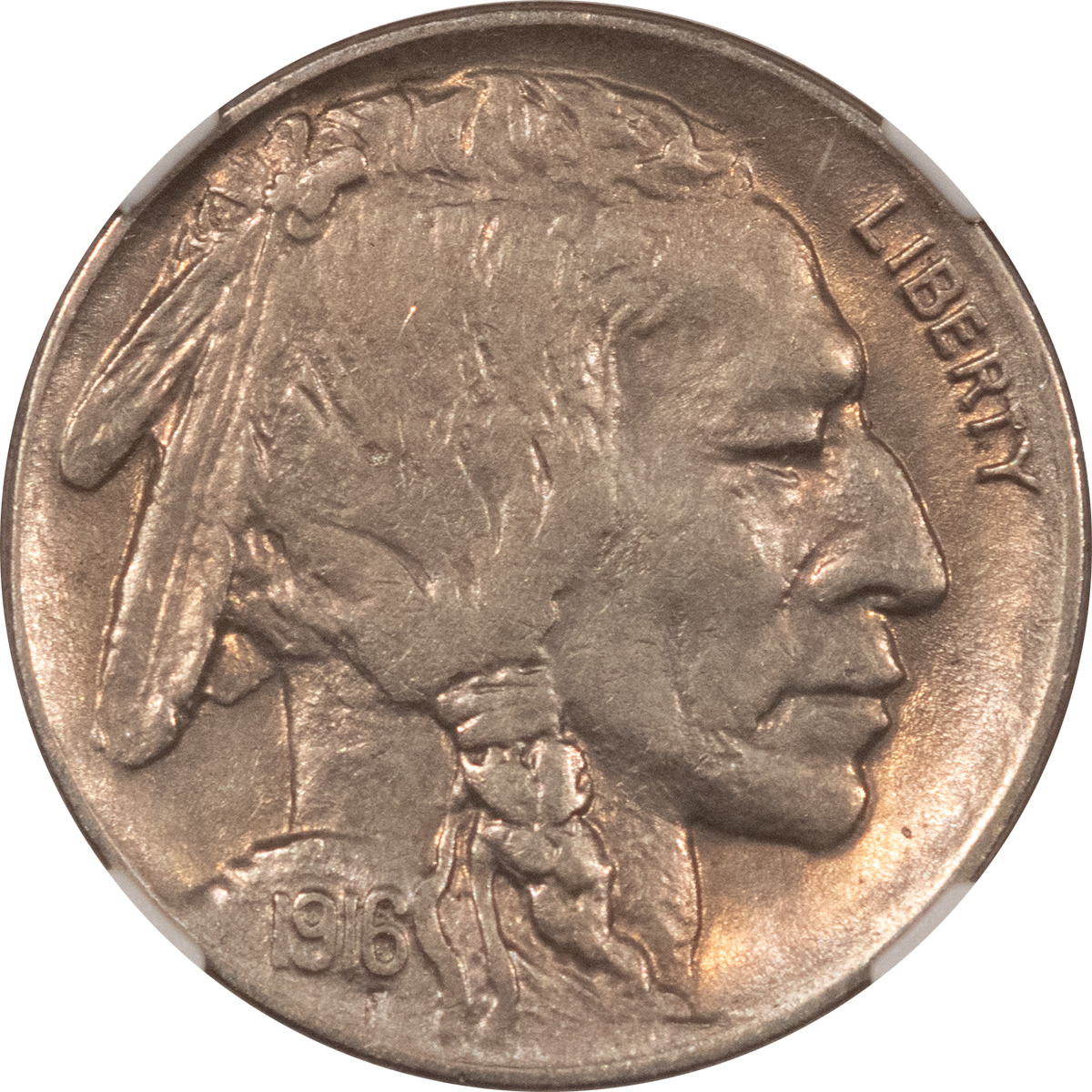 Buffalo Nickels 1916-D BUFFALO NICKEL – NGC AU-58 Buffalo Nickels 1916-D BUFFALO NICKEL – NGC AU-58