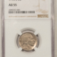 Buffalo Nickels 1916-S BUFFALO NICKEL – NGC AU-55 Buffalo Nickels 1916-S BUFFALO NICKEL – NGC AU-55