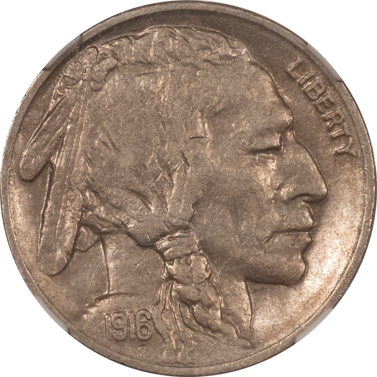 Buffalo Nickels 1916-S BUFFALO NICKEL – NGC AU-55 Buffalo Nickels 1916-S BUFFALO NICKEL – NGC AU-55