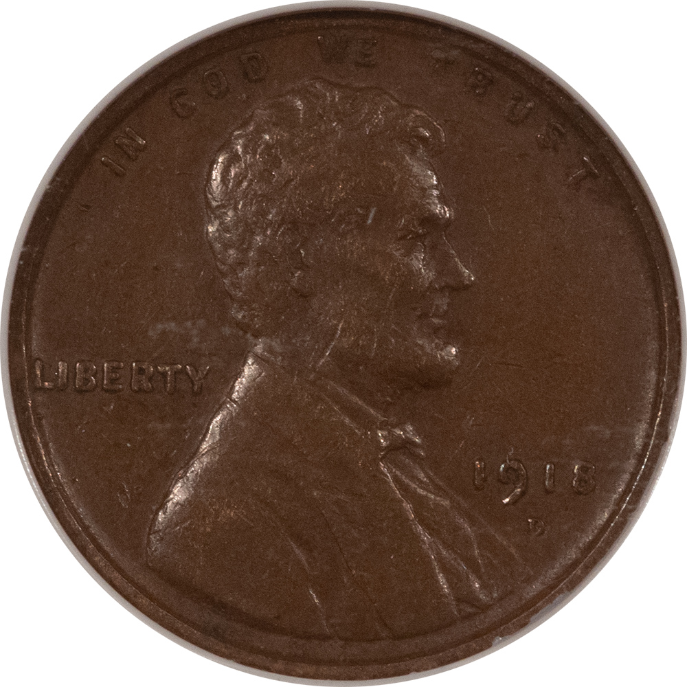 Lincoln Cents (Wheat) 1918-D LINCOLN CENT – NGC VF-35 BN Lincoln Cents (Wheat) 1918-D LINCOLN CENT – NGC VF-35 BN