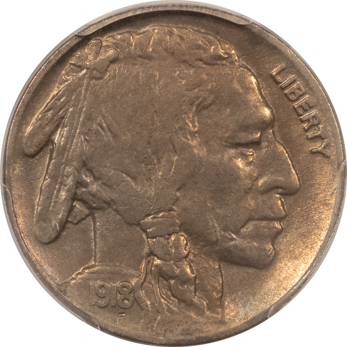 Buffalo Nickels 1918-D BUFFALO NICKEL – PCGS AU-53 Buffalo Nickels 1918-D BUFFALO NICKEL – PCGS AU-53