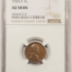 Lincoln Cents (Wheat) 1924-S LINCOLN CENT – NGC AU-58 BN, SCARCE AND LOOKS UNC! Lincoln Cents (Wheat) 1924-S LINCOLN CENT – NGC AU-58 BN, SCARCE AND LOOKS UNC!