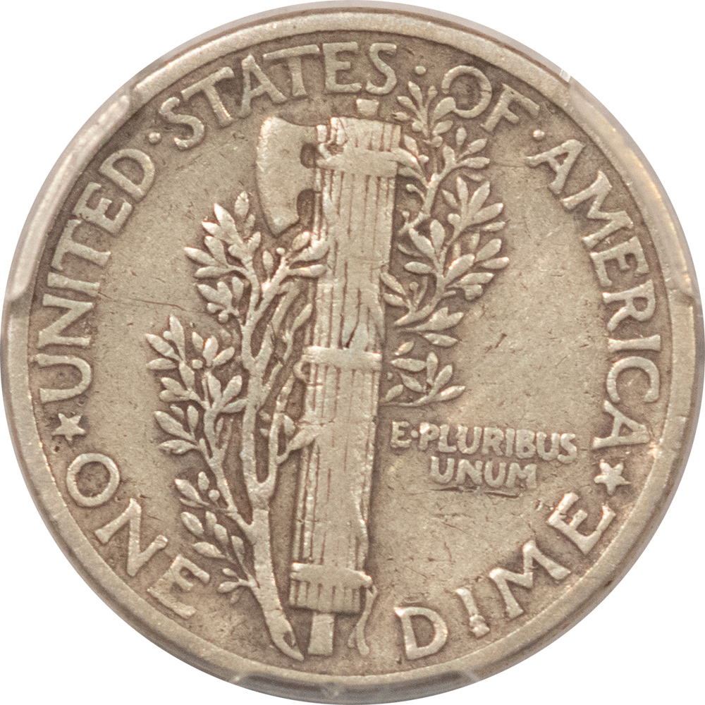 Dimes 1942/1 MERCURY DIME – PCGS VF-30 KEY-DATE, NICE ORIGINAL Dimes 1942/1 MERCURY DIME – PCGS VF-30 KEY-DATE, NICE ORIGINAL