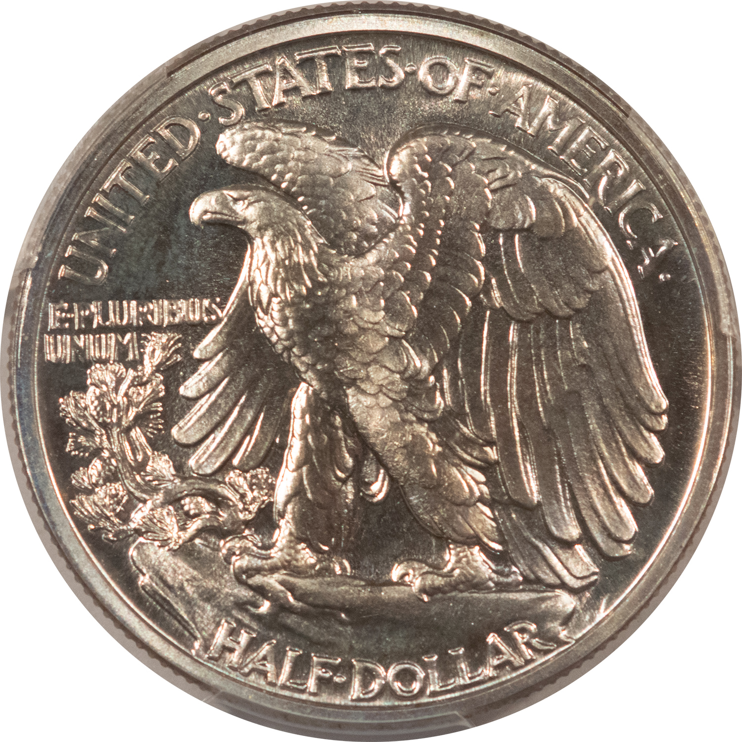 Half Dollars 1942 PROOF WALKING LIBERTY HALF DOLLAR – PCGS PR-64 FLASHY Half Dollars 1942 PROOF WALKING LIBERTY HALF DOLLAR – PCGS PR-64 FLASHY