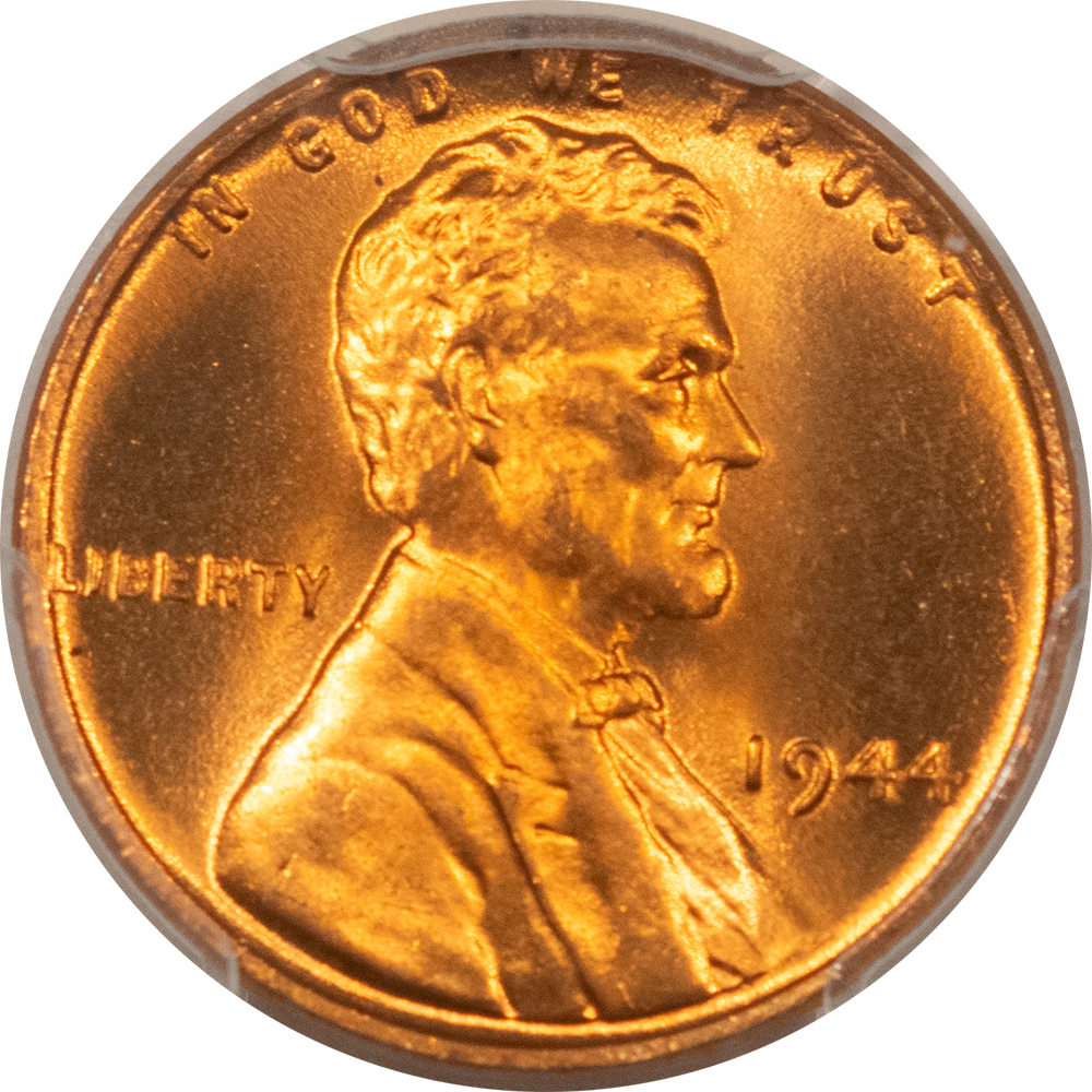 Lincoln Cents (Wheat) 1944 LINCOLN CENT – PCGS MS-67 RD, PRETTY & PREMIUM QUALITY! Lincoln Cents (Wheat) 1944 LINCOLN CENT – PCGS MS-67 RD, PRETTY & PREMIUM QUALITY!