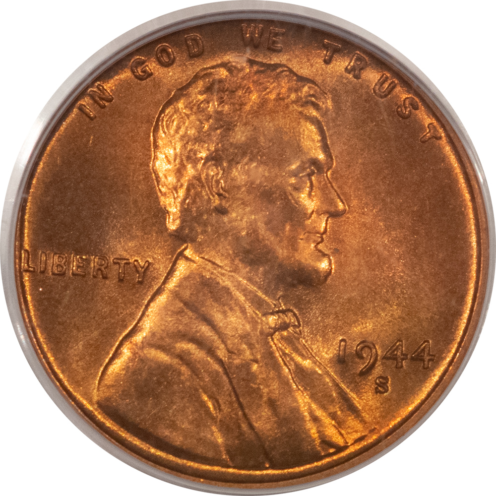 CAC Approved Coins 1944-S LINCOLN CENT – PCGS MS-67 RD, PREMIUM QUALITY! CAC APPROVED! CAC Approved Coins 1944-S LINCOLN CENT – PCGS MS-67 RD, PREMIUM QUALITY! CAC APPROVED!