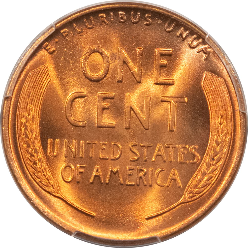 Lincoln Cents (Wheat) 1945 LINCOLN CENT – PCGS MS-67 RD, SUPERB RED GEM! Lincoln Cents (Wheat) 1945 LINCOLN CENT – PCGS MS-67 RD, SUPERB RED GEM!