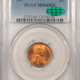 CAC Approved Coins 1946-S LINCOLN CENT – PCGS MS-67 RD, PREMIUM QUALITY+! CAC APPROVED!