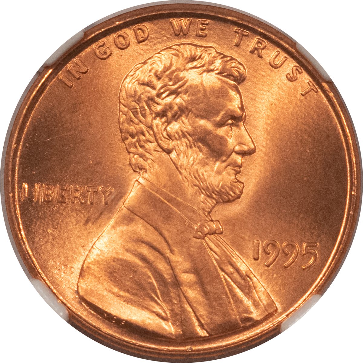 Lincoln Cents (Memorial) 1995 LINCOLN CENT, DOUBLED DIE OBVERSE – NGC MS-67 RD Lincoln Cents (Memorial) 1995 LINCOLN CENT, DOUBLED DIE OBVERSE – NGC MS-67 RD