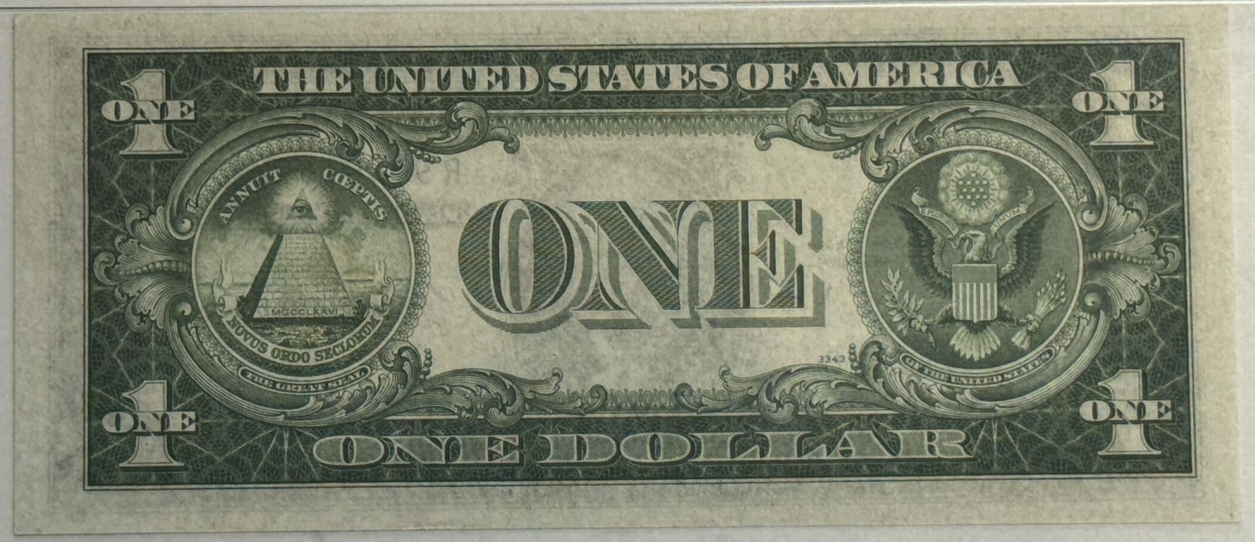 U.S. Currency 1935-A $1 NORTH AFRICA EMERGENCY SILVER CERIFICATE FR #2306 PMG CU-66 EPQ SUPERB U.S. Currency 1935-A $1 NORTH AFRICA EMERGENCY SILVER CERIFICATE FR #2306 PMG CU-66 EPQ SUPERB