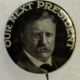 Political 1908 TAFT-SHERMAN 1 1/4″ CELLO CAMPAIGN BUTTON, PRETTY NR MINT! GRAPHIC! SCARCE!