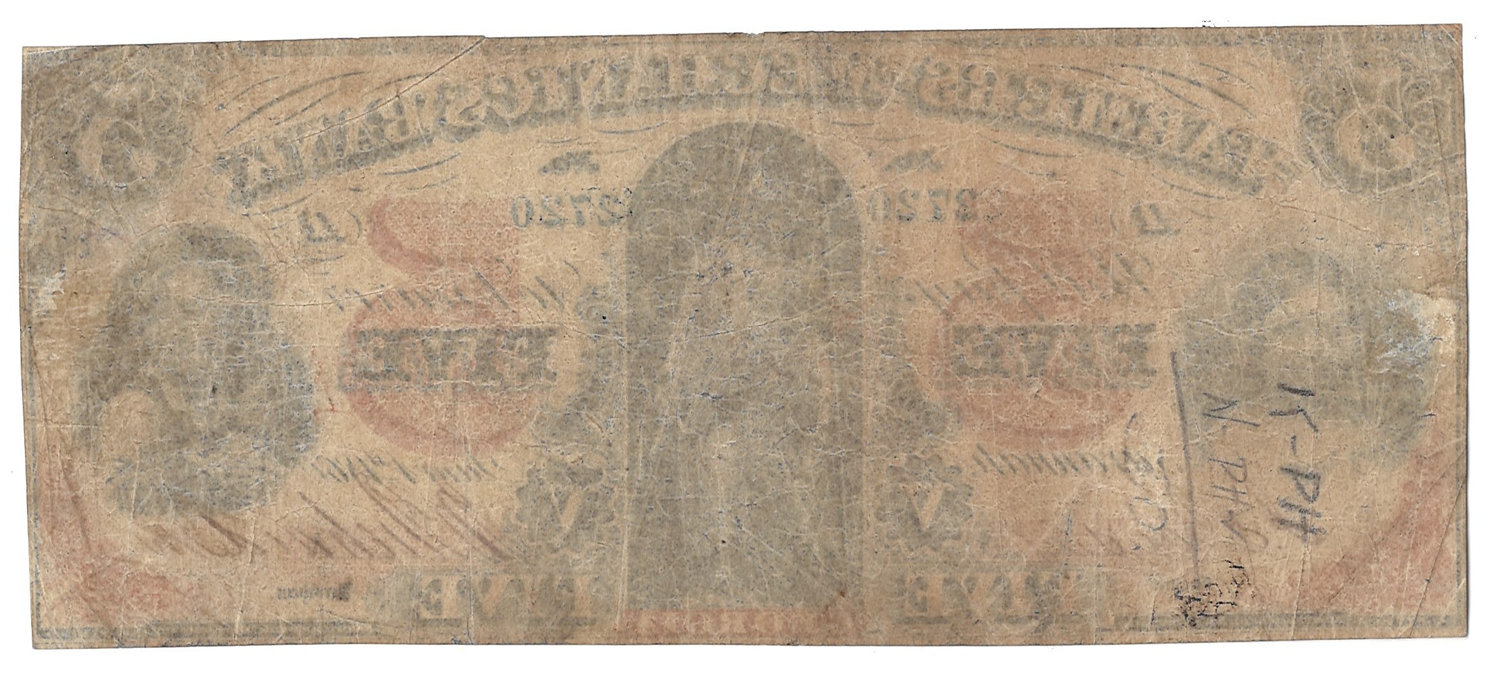 New Store Items SAVANNAH, GA-FARMERS & MECHANICS BANK $5, 1860, BRIGHT & VF, OLD REV ANNOTATION New Store Items SAVANNAH, GA-FARMERS & MECHANICS BANK $5, 1860, BRIGHT & VF, OLD REV ANNOTATION