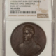 Exonumia 1820 G BRIT HISTORICAL MEDAL BHM-1057 BRONZE, SIR THOMAS PICTON #19 NGC MS-63 BN