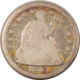Half Dimes 1850-O LIBERTY SEATED HALF DIME – VG+ DETAILS, SMALL OBV MARKS, BETTER DATE!