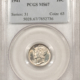 American Silver Eagles 1986 $1 AMERICAN SILVER EAGLE, 1 OZ .999 – NGC MS-69, FIRST YEAR! BROWN LABEL