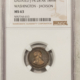 Exonumia UNDATED J-PR-40 AR 26MM LINCOLN-GARFIELD MEDAL – NGC MS-63 Exonumia UNDATED J-PR-40 AR 26MM LINCOLN-GARFIELD MEDAL – NGC MS-63