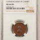 Exonumia 1860 NEW YORK NY M-NY-758 AB SAGE & CO MEDAL, G. WASHINGTON BUST – NGC MS-66 BN