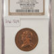 Exonumia 1876 B-417 BOYS & GIRLS OF AMERICA WASHINGTON MEDAL FIRST OBVERSE – NGC MS-66 RB