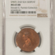Exonumia (1860) B-125 COPPER LOVETTS TOMB, 2ND OBVERSE, G WASHINGTON MEDAL – NGC MS-63 RB