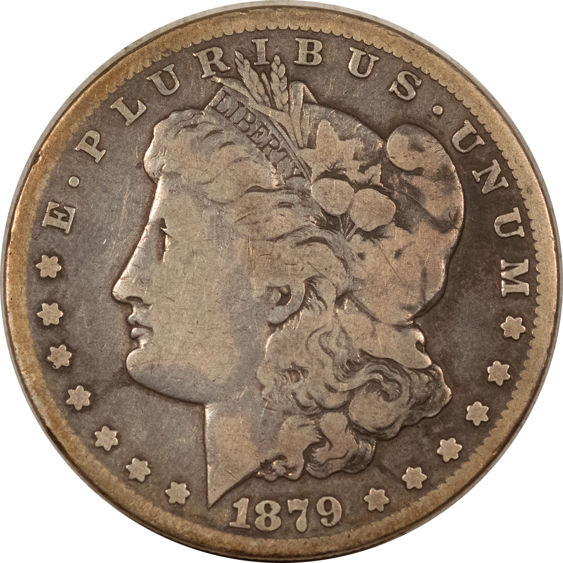 Dollars 1879-CC $1 MORGAN DOLLAR – CIRCULATED, DECENT DETAIL! CARSON CITY! Dollars 1879-CC $1 MORGAN DOLLAR – CIRCULATED, DECENT DETAIL! CARSON CITY!