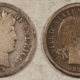 Barber Dimes 1894 BARBER DIME – HIGH GRADE CIRCULATED EXAMPLE, TRACES OF A VERY OLD CLEANING!
