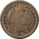 Barber Dimes 1897 BARBER DIME – HIGH GRADE EXAMPLE!