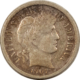 Barber Dimes 1907-O BARBER DIME – HIGH GRADE EXAMPLE! OLD CLEANING!
