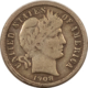 Barber Dimes 1909 BARBER DIME – AU+ WITH OLD CLEANING!