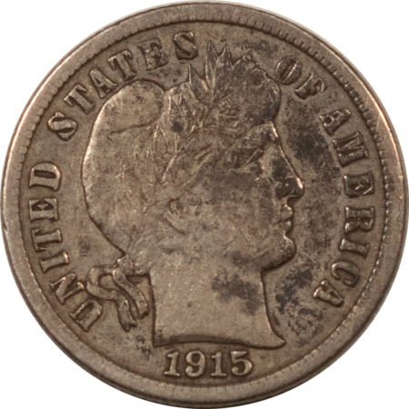 Barber Dimes 1915-S BARBER DIME – HIGH GRADE EXAMPLE!