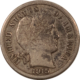Barber Dimes 1916 BARBER DIME – AU DETAILS BUT CLEANED!