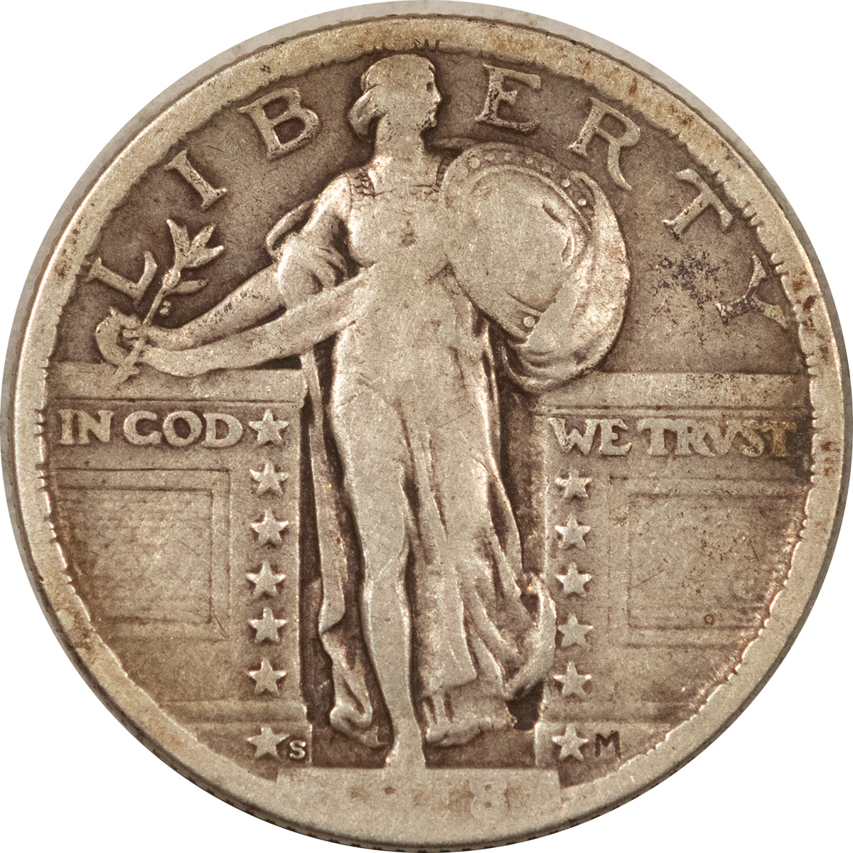 Quarters 1918-S STANDING LIBERTY QUARTER – HIGH GRADE CIRCULATED EXAMPLE! Quarters 1918-S STANDING LIBERTY QUARTER – HIGH GRADE CIRCULATED EXAMPLE!
