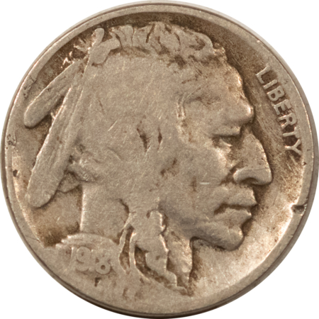 Buffalo Nickels 1918-S BUFFALO NICKEL – PLEASING CIRCULATED EXAMPLE!