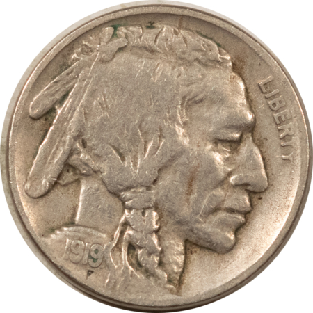 Buffalo Nickels 1919-S BUFFALO NICKEL – HIGH GRADE CIRCULATED EXAMPLE!