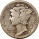 Dimes 1921-D MERCURY DIME – CIRCULATED!