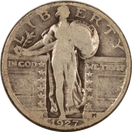 Quarters 1927-D STANDING LIBERTY QUARTER – CIRCULATED!