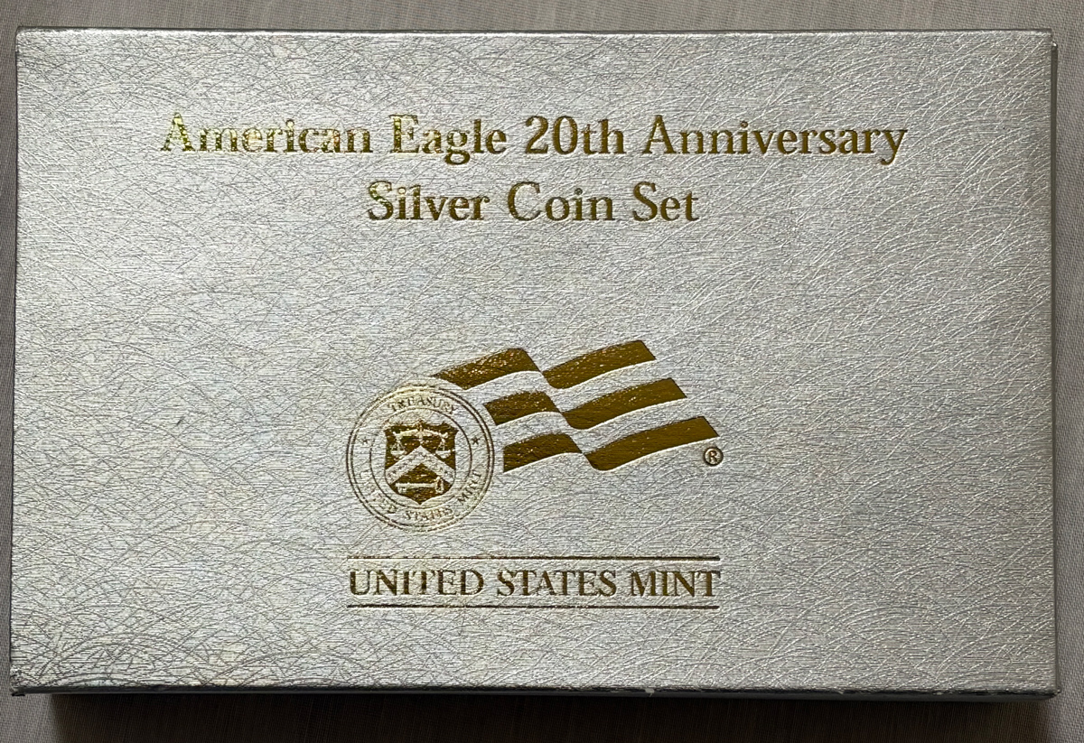 American Silver Eagles 2006 20TH ANNIVERSARY 1 OZ AMERICAN SILVER EAGLE THREE COIN SET GEM W/ OGP & COA American Silver Eagles 2006 20TH ANNIVERSARY 1 OZ AMERICAN SILVER EAGLE THREE COIN SET GEM W/ OGP & COA
