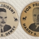 Other Collectibles 1944 THOMAS DEWEY 2″ CELLULOID CAMPAIGN BUTTON-SCARCE SIZE & DESIGN, NEAR-MINT!