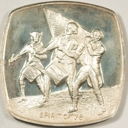 Bullion 1976 AMERICAN BICENTENNIAL STERLING SILVER .925 MEDAL 1.5 TROY OZ – UNC PROOFLKE