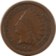 Indian 1864 L ON RIBBON INDIAN CENT – FILLER W/ MAJOR ISSUES