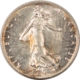 Bullion 1919 FRANCE SILVER 2 FRANCS .2685 OZ ASW KM-845.1 – GORGEOUS GEM! UNCIRCULATED! Bullion 1919 FRANCE SILVER 2 FRANCS .2685 OZ ASW KM-845.1 – GORGEOUS GEM! UNCIRCULATED!