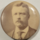 New Store Items 1904 ROOSEVELT 7/8″ COLORIZED RIBBON BUTTON – NEAR MINT & ATTRACTIVE!