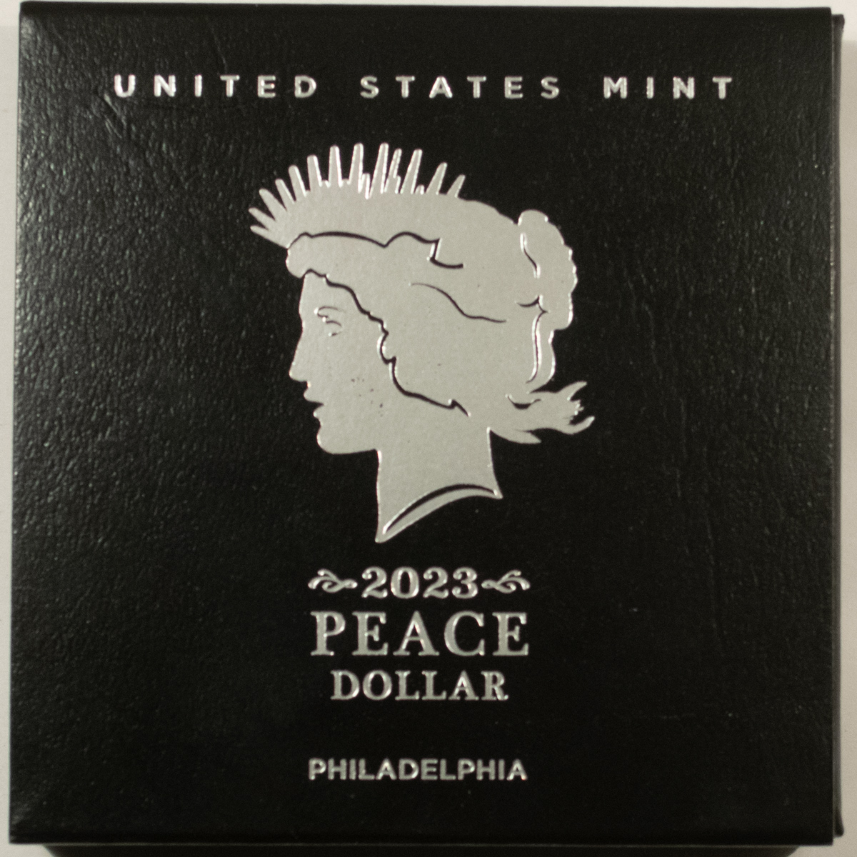Modern Commems 2023 $1 SILVER COMMEMORATIVE PEACE DOLLAR, PHILADELPHIA – GEM UNC W/ BOX AND COA Modern Commems 2023 $1 SILVER COMMEMORATIVE PEACE DOLLAR, PHILADELPHIA – GEM UNC W/ BOX AND COA