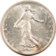 Bullion 1916 FRANCE SILVER 2 FRANCS .2685 OZ ASW KM-845.1 – UNCIRCULATED!