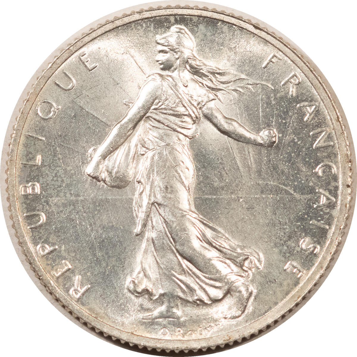 Bullion 1915 FRANCE SILVER 2 FRANCS .2685 OZ ASW KM-845.1 – UNCIRCULATED! Bullion 1915 FRANCE SILVER 2 FRANCS .2685 OZ ASW KM-845.1 – UNCIRCULATED!