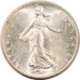 Bullion 1917 FRANCE SILVER 2 FRANCS .2685 OZ ASW KM-845.1 – UNCIRCULATED!