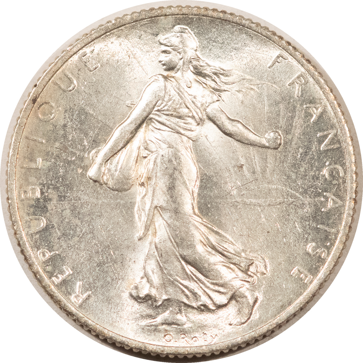 Bullion 1918 FRANCE SILVER 2 FRANCS .2685 OZ ASW KM-845.1 – UNCIRCULATED! Bullion 1918 FRANCE SILVER 2 FRANCS .2685 OZ ASW KM-845.1 – UNCIRCULATED!
